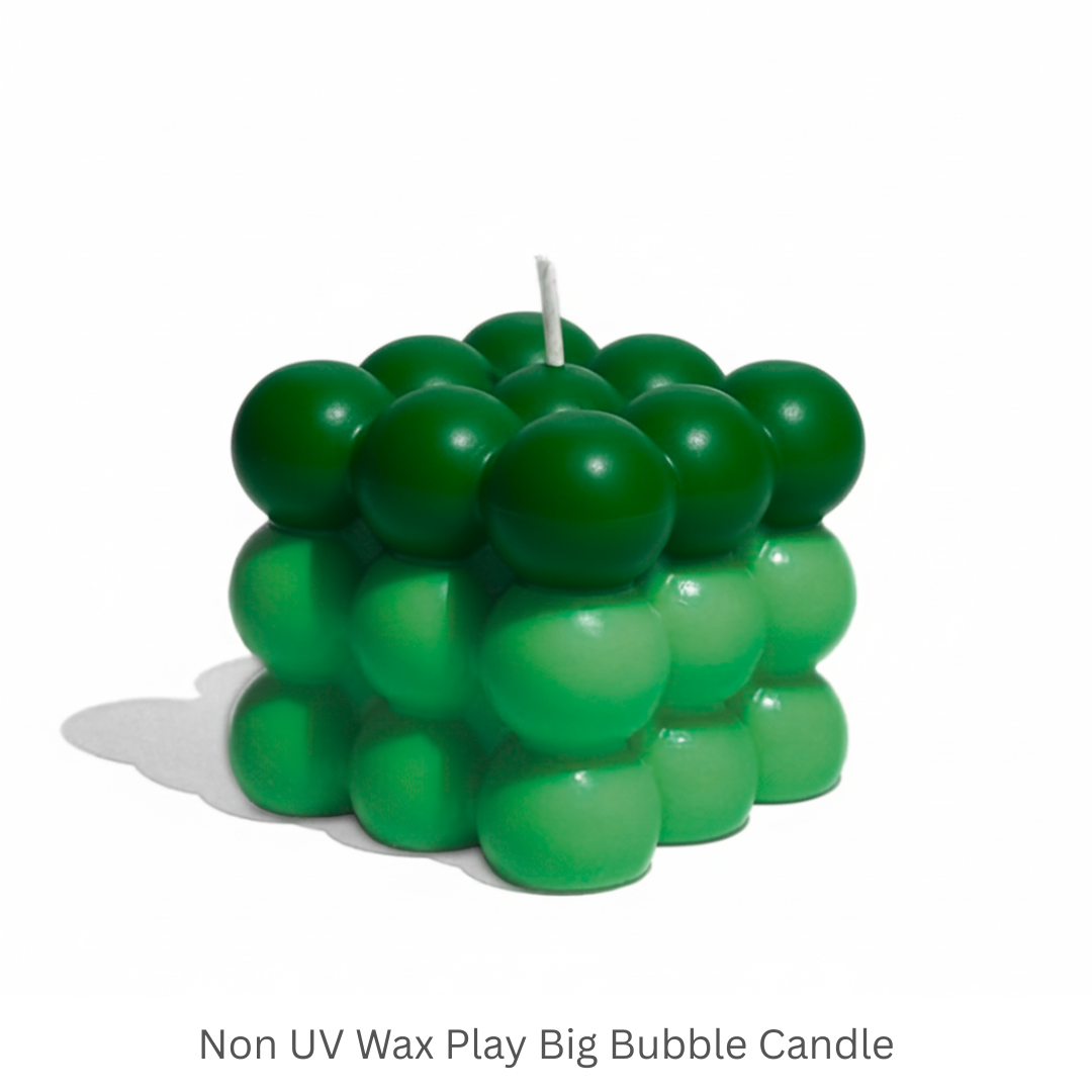 Non UV Wax Play Big Bubble Candle - Double Colour