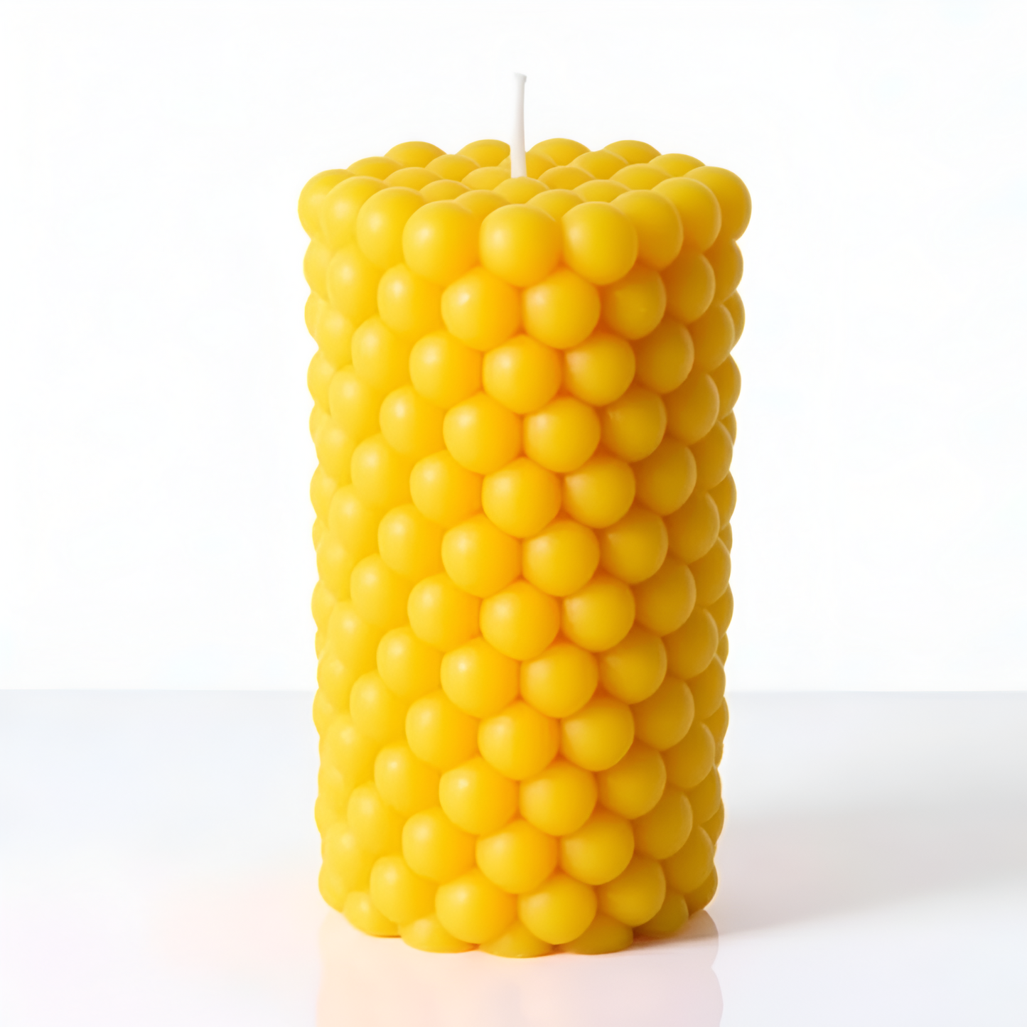 Non UV Wax Play Bubble Pillar Candle