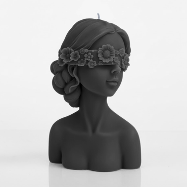 Non UV Wax Play Blindfold Body Candle - Female