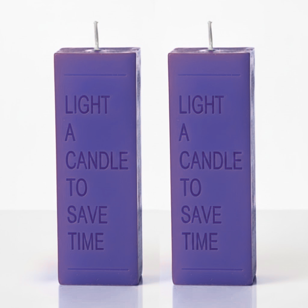 Non UV Small Light a Candle For Wax Play - Set of 2