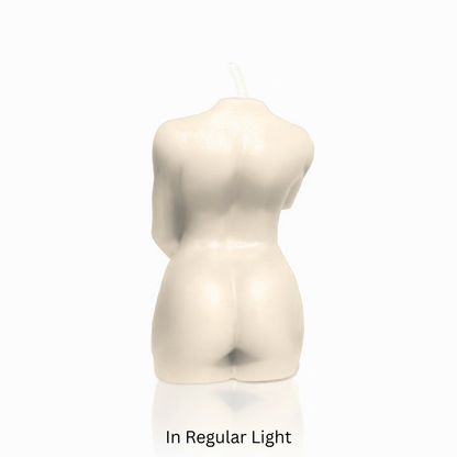 Glow in the Dark Wax Play Body Candle - Female