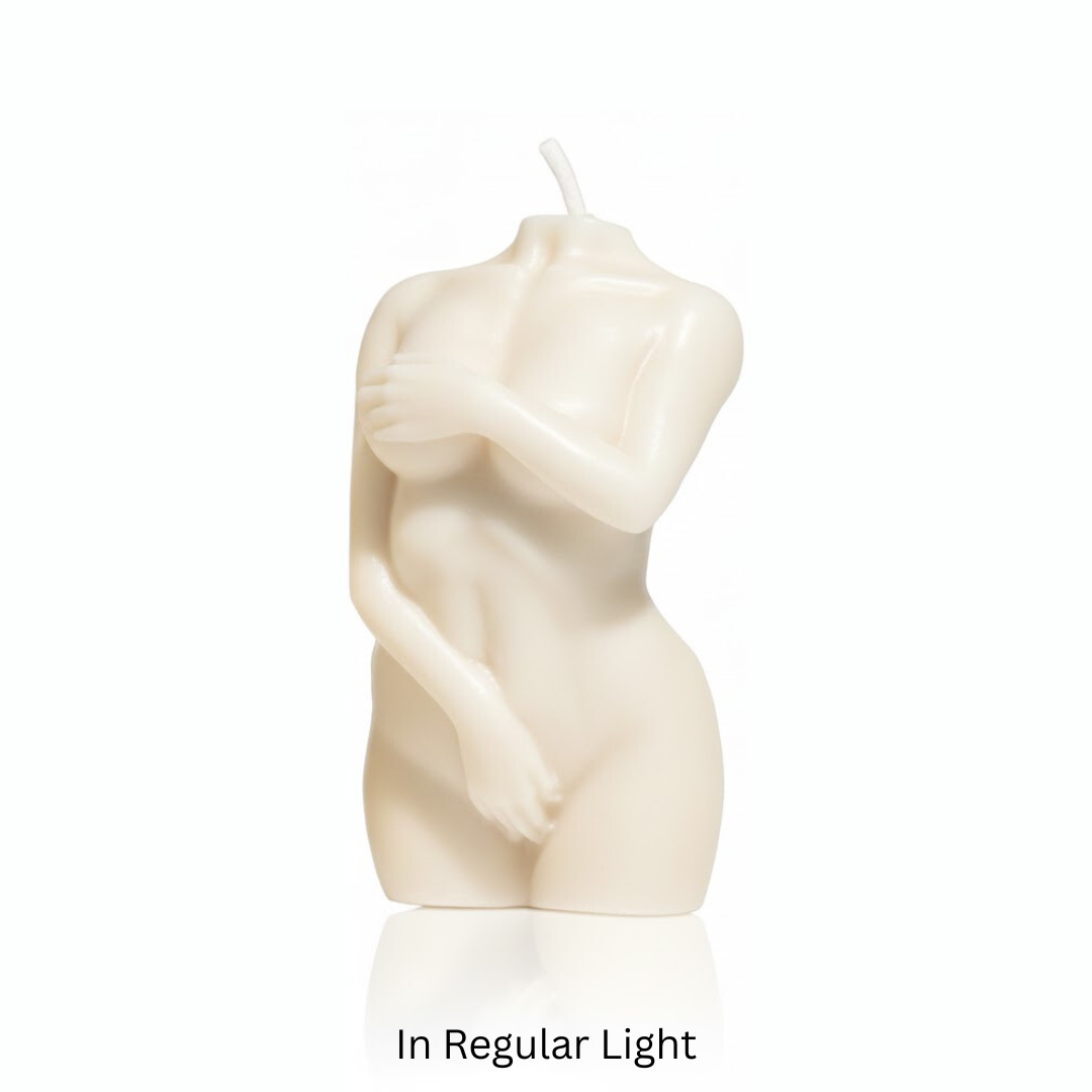 Glow in the Dark Wax Play Body Candle - Female