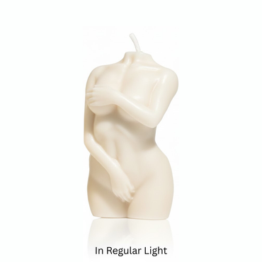 Glow in the Dark Wax Play Body Candle - Female