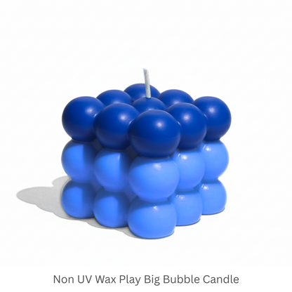 Non UV Wax Play Big Bubble Candle - Double Colour