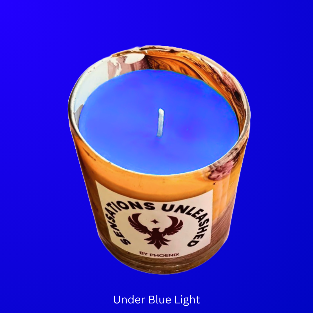 UV Wax Play Glass Jar Candle