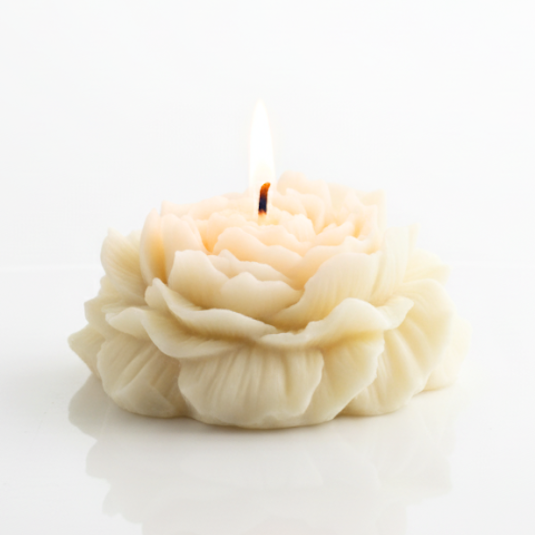 Glow in the Dark Glitter Flower Wax Play Candle
