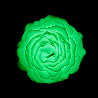 Glow in the Dark Glitter Flower Wax Play Candle