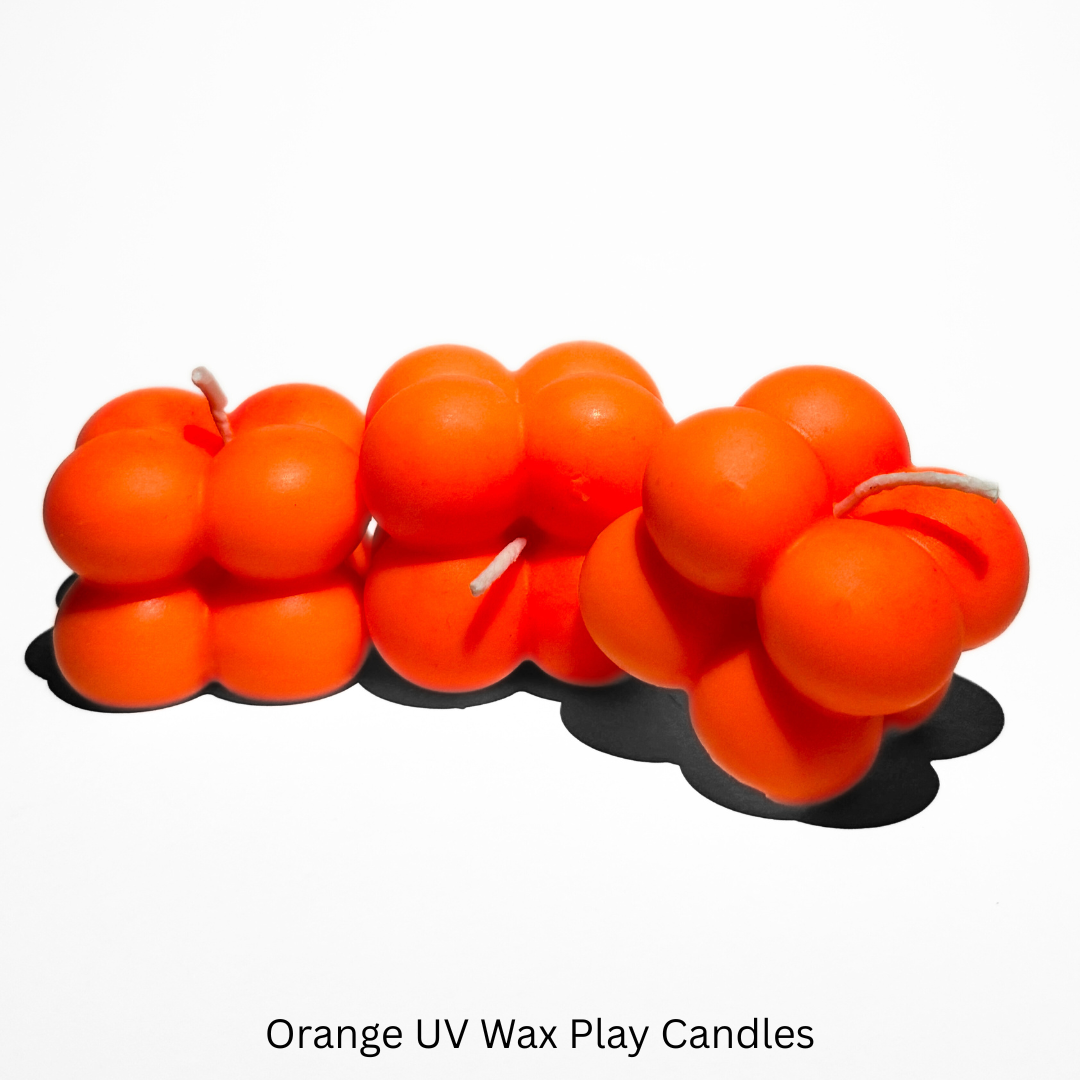 UV Wax Play Bubble Candles - Set of 3