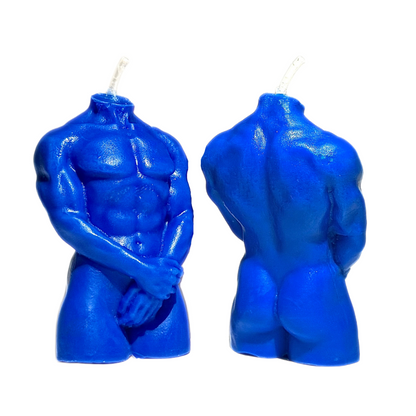 Non UV Wax Play Body Candle - Male