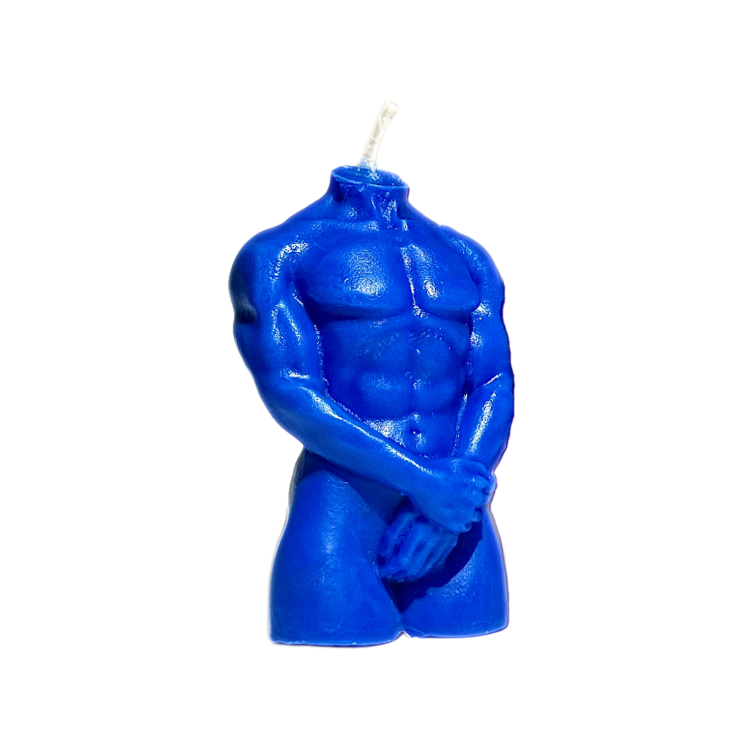 Non UV Wax Play Body Candle - Male