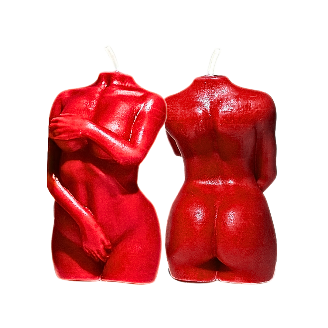 Non UV Wax Play Body Candle - Female