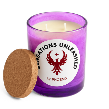 Non UV Wax Play Glass Jar Candle