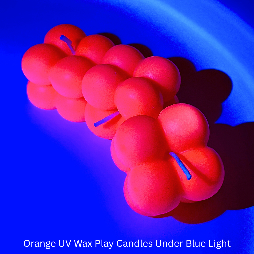 UV Wax Play Bubble Candles - Set of 3