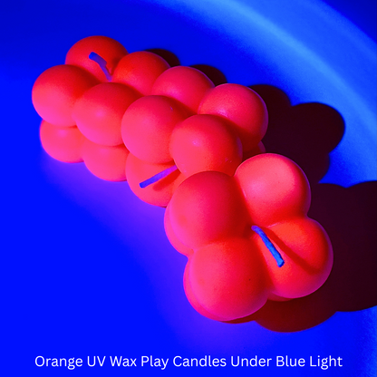 UV Wax Play Bubble Candles - Set of 3