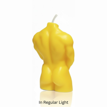 UV Wax Play Body Candle - Male