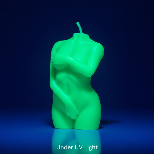 UV Wax Play Body Candle - Female
