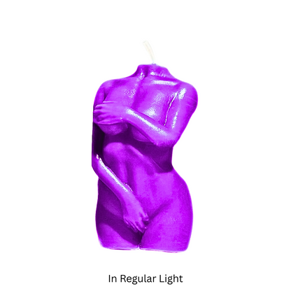 UV Wax Play Body Candle - Female