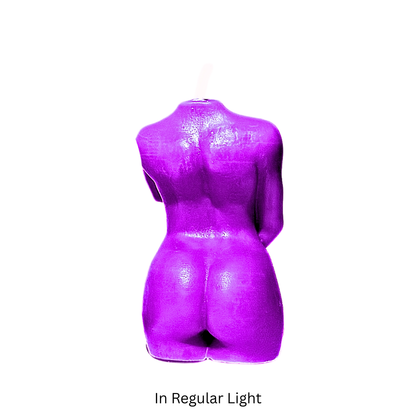 UV Wax Play Body Candle - Female
