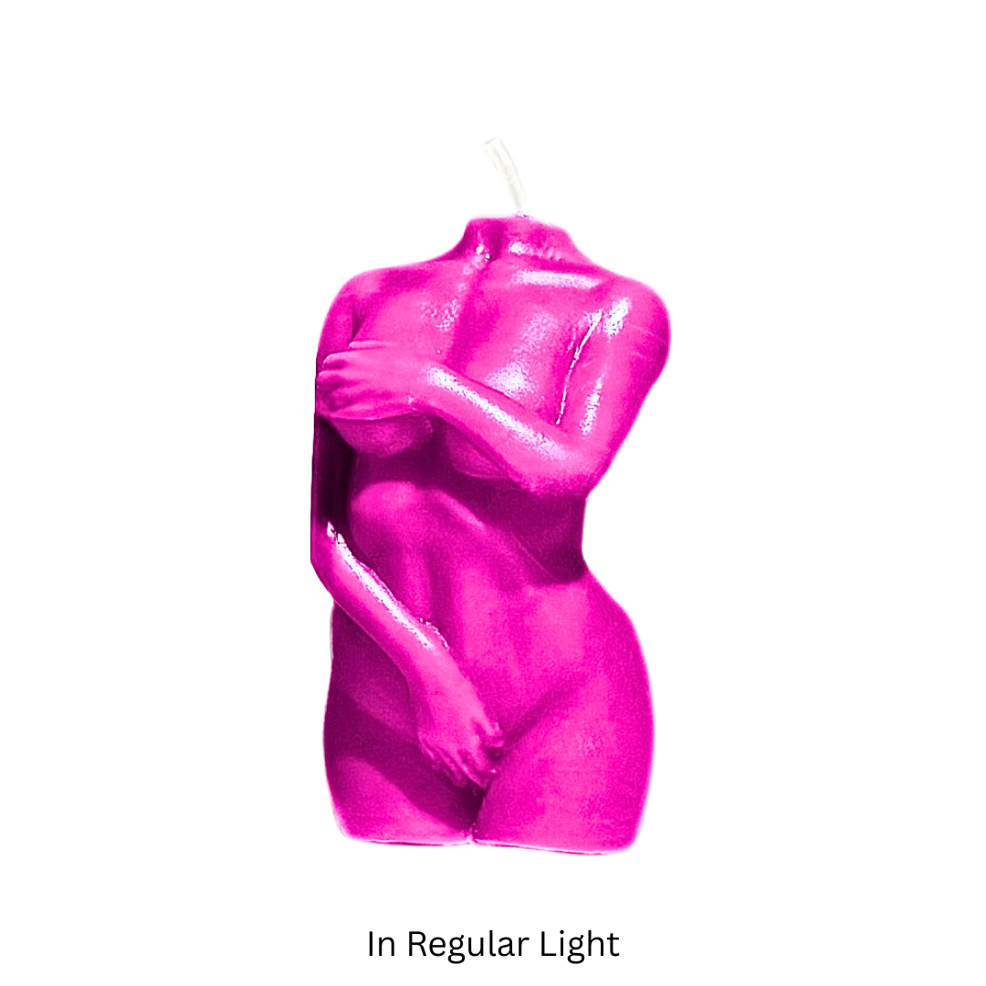 UV Wax Play Body Candle - Female