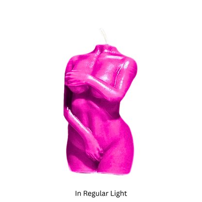 UV Wax Play Body Candle - Female