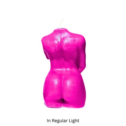 UV Wax Play Body Candle - Female