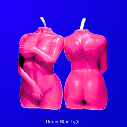 UV Wax Play Body Candle - Female