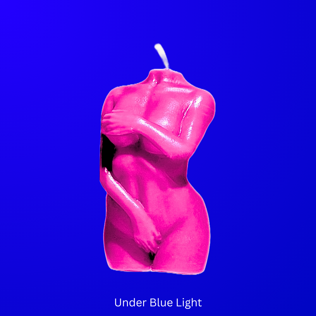 UV Wax Play Body Candle - Female