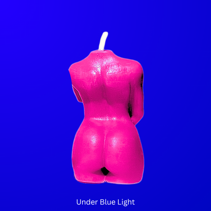 UV Wax Play Body Candle - Female