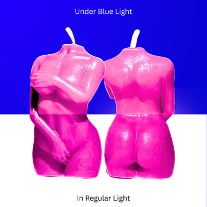UV Wax Play Body Candle - Female