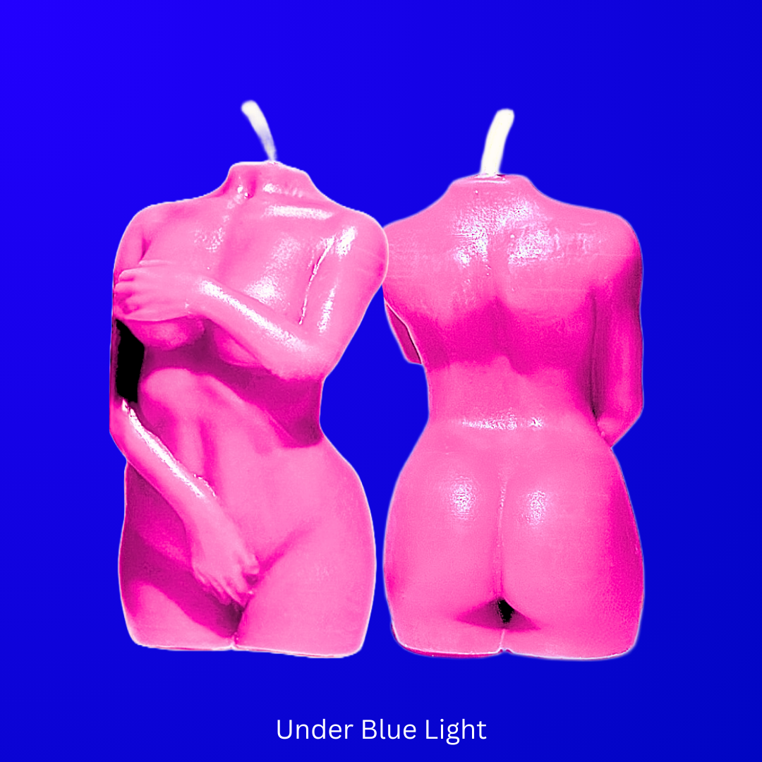 UV Wax Play Body Candle - Female