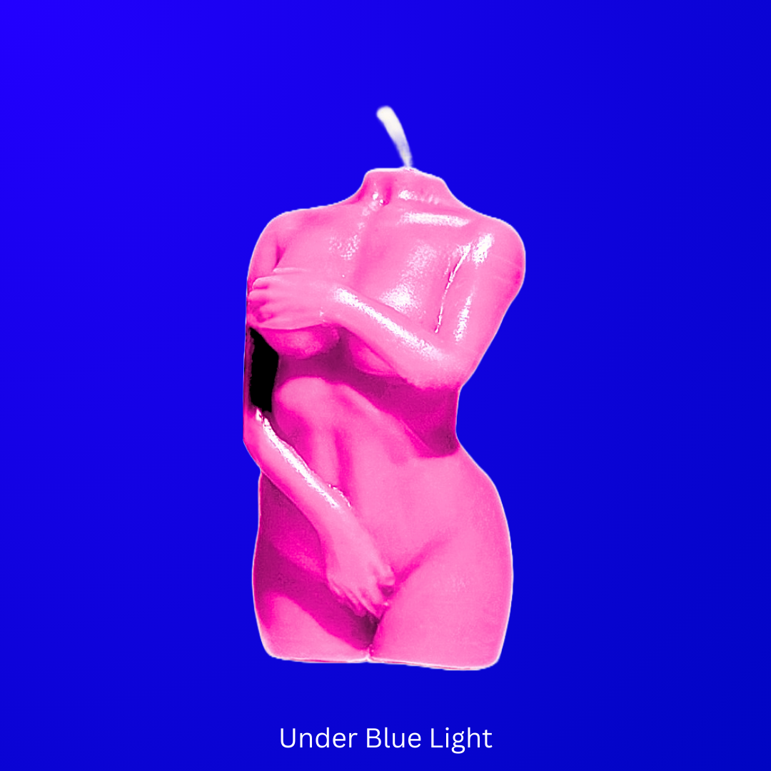UV Wax Play Body Candle - Female