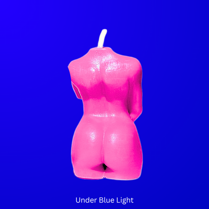 UV Wax Play Body Candle - Female