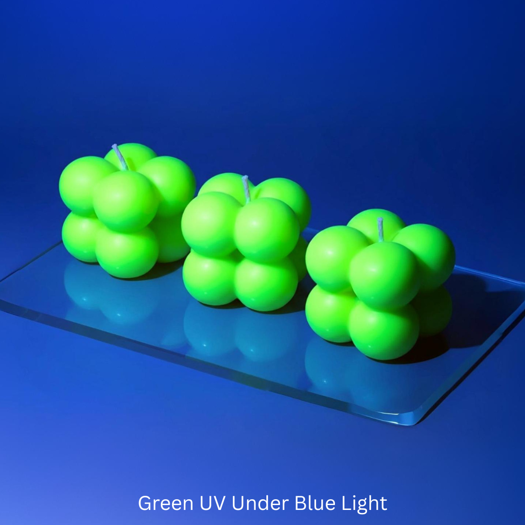 UV Wax Play Bubble Candles - Set of 3