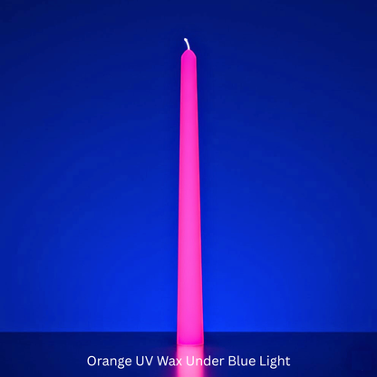 UV Wax Play Tapered Candle