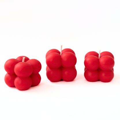 Non UV Wax Play Bubble Candles - Set of 3