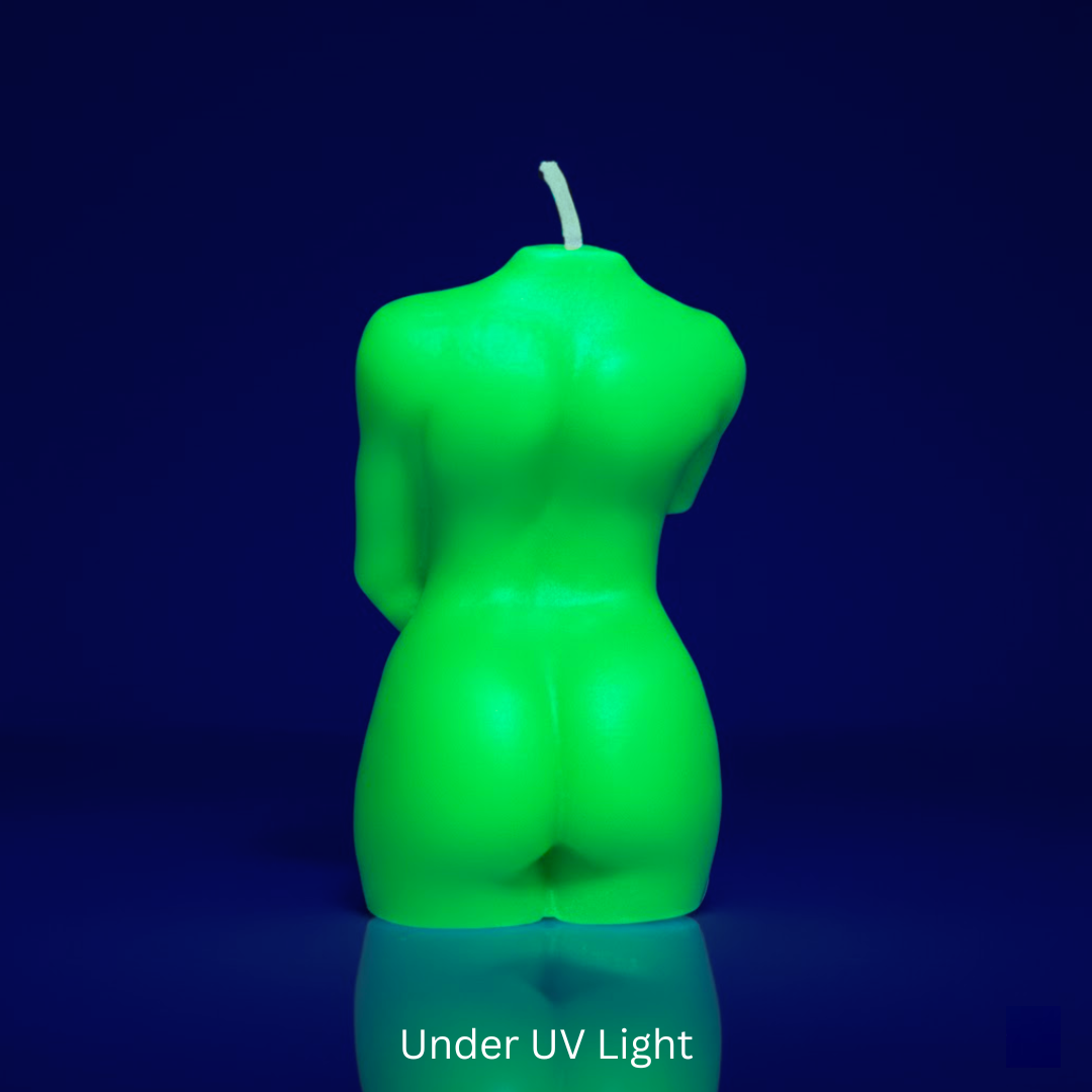 UV Wax Play Body Candle - Female