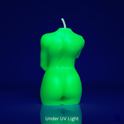 UV Wax Play Body Candle - Female