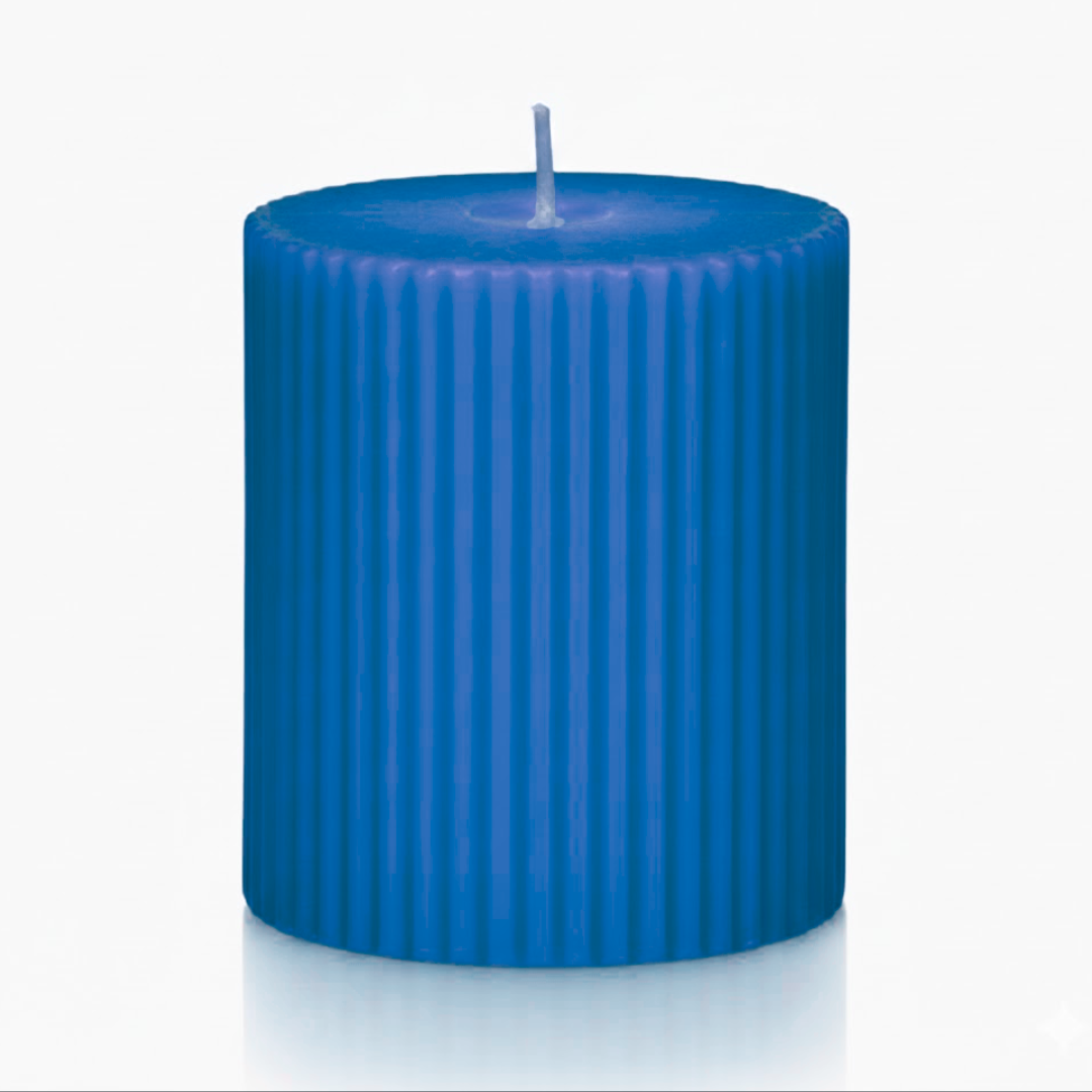 Non UV Wax Play Pillar Candle