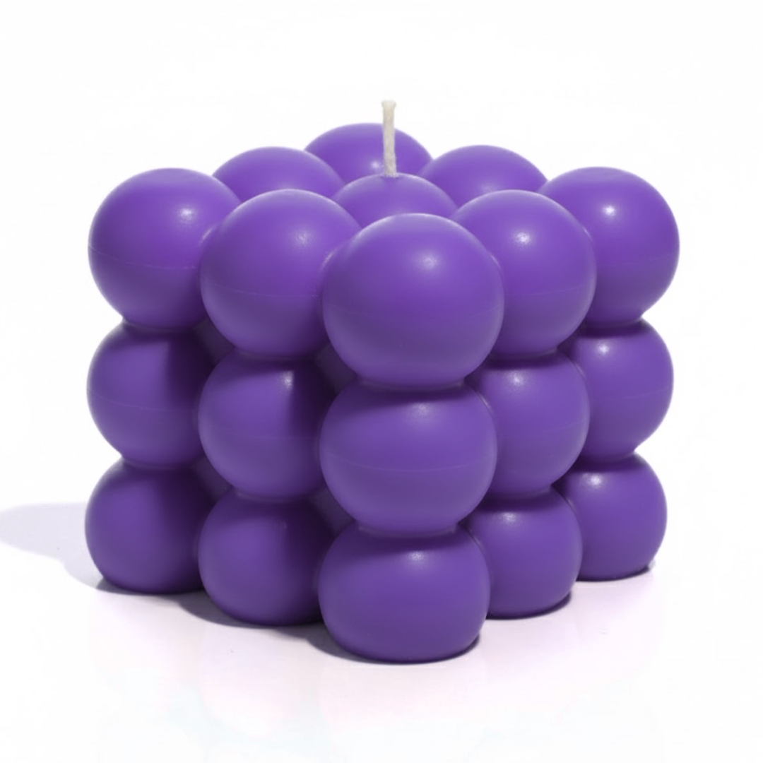 Purple bubble candle on a white background

Sensations Unleashed BDSM Non UV Wax Play Big Bubble Candle In India