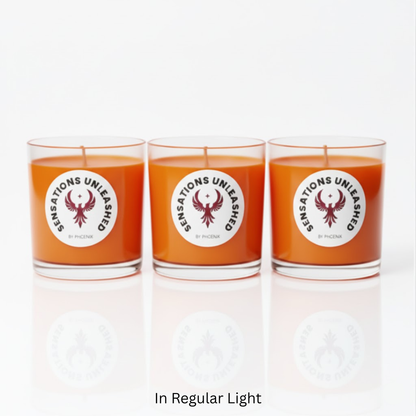 Sensations Unleashed BDSM UV Shot Glass Wax Play Candles In India - Set of 3 