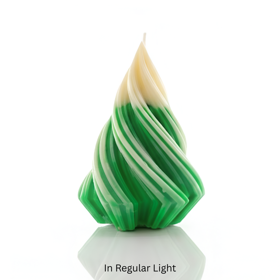 Sensations Unleashed BDSM Glow in the Dark + UV Wax Play Big Christmas Tree Candle (Double Colour) In India