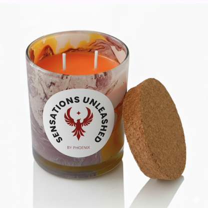 Sensations Unleashed BDSM UV Wax Play Glass Jar Candle In India