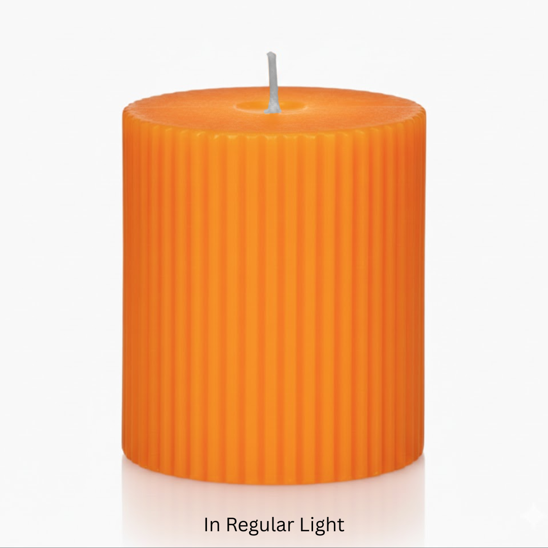 UV Wax Play Pillar Candle