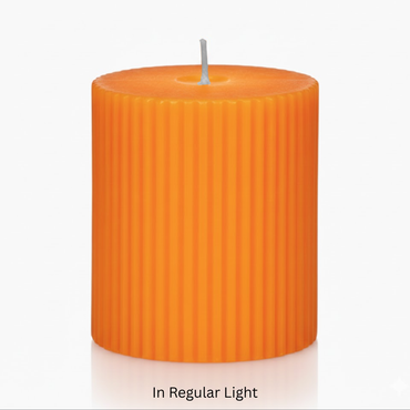 UV Wax Play Pillar Candle